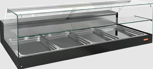 Витрина холодильная HiCold VRS 4 GN S