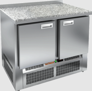 Стол холодильный HiCold GNE 11/TN Камень