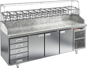 Стол холодильный HiCold PZ4-111/GN