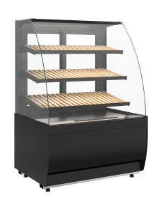 Витрина хлебная Carboma K70 N 1,3-1 LIGHT Bread 9005 (версия 2.0)