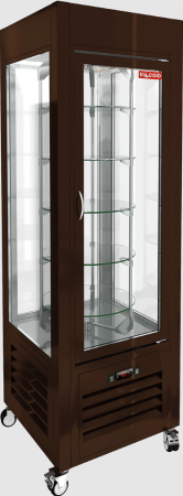 Витрина холодильная HiCold VRC 350 R Brown
