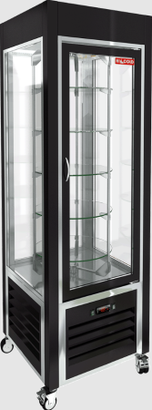 Витрина холодильная HiCold VRC 350 R Black FR