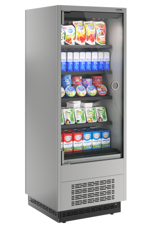 Горка холодильная Carboma FC20-07 VM 0,6-1 0030 LIGHT фронт X0 9006-9005 (версия 2.0)