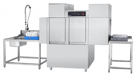 Машина посудомоечная с тоннельной загрузкой Abat МПТ-2000 левая