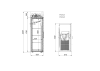 Шкаф морозильный Arkto F1.0-G