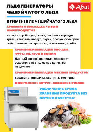 Льдогенератор Abat ЛГ-250Ч-02